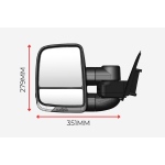 Ford Ranger - 2012-2022 - Next Gen ClearView Towing Mirror_4