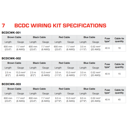 BCDC Battery Charging Wiring Kits - 25A_3