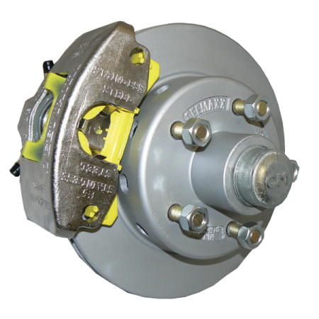 DeeMaxx Hyd Disc Brake Axle Kit 1500kg - 1 Piece Vented Rotor/Hub_3