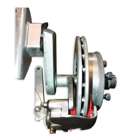 DeeMaxx Hydraulic Disc Brake Axle Kit 1500kg - 2 Piece Rotor/Hub_2