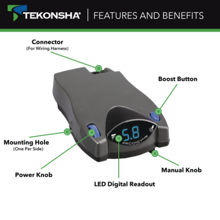 Tekonsha Brake Controller - Prodigy P2_3
