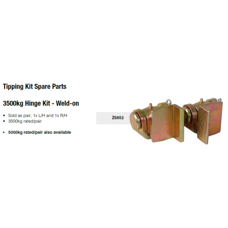 Tipping Trailer Parts
