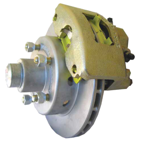 Axle Straight Beam - 1500kg Ford 5x4.5\"pcd - Disc Braked_2